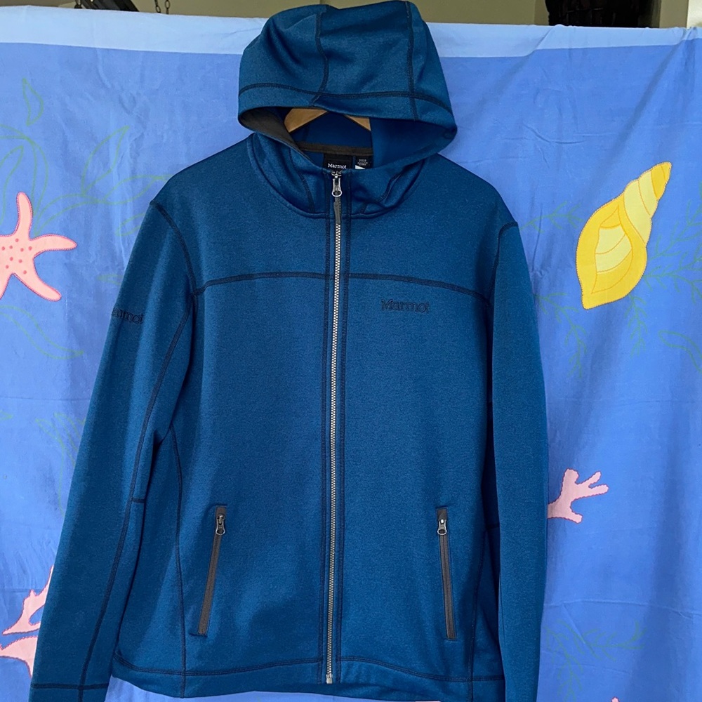 Marmot Teal Full-Zip Performance Jacket - image 1